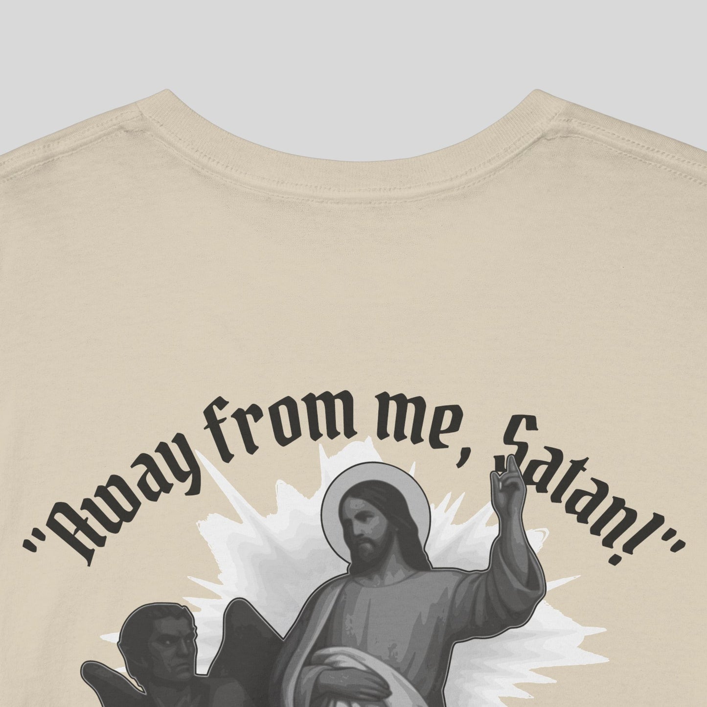 Temptation of Christ - Men's T-Shirt (Light Edition)