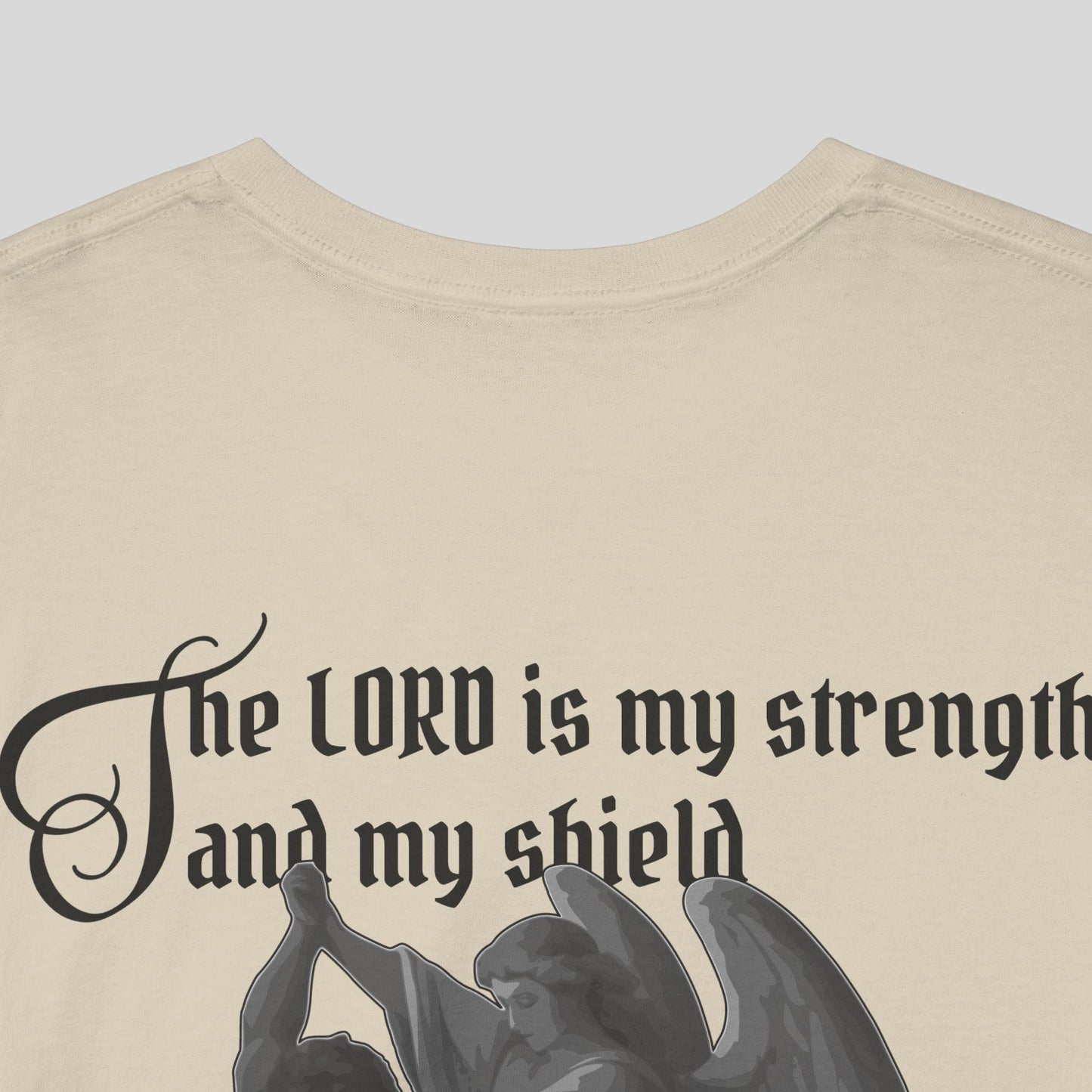 Strength and Shield - Men's T-Shirt (Light Edition)