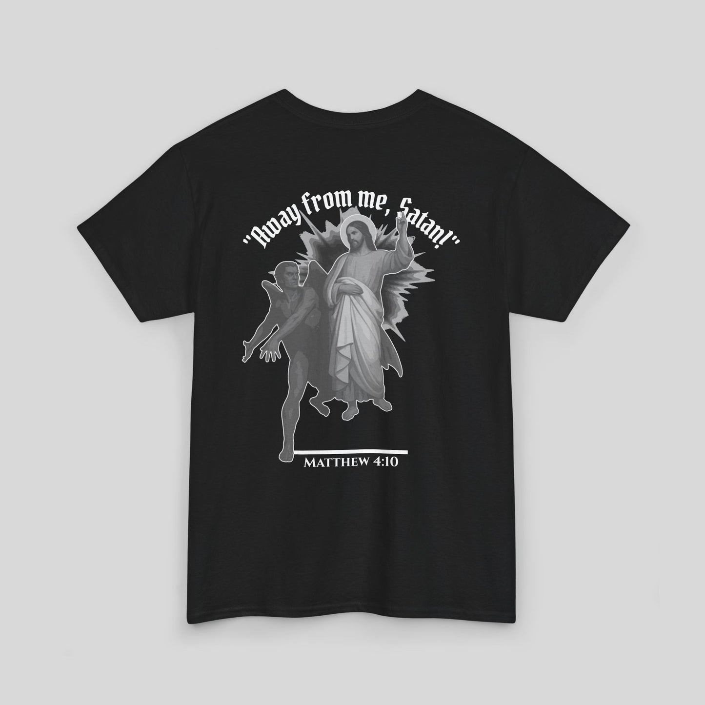 Temptation of Christ - Men's T-Shirt (Dark Edition)