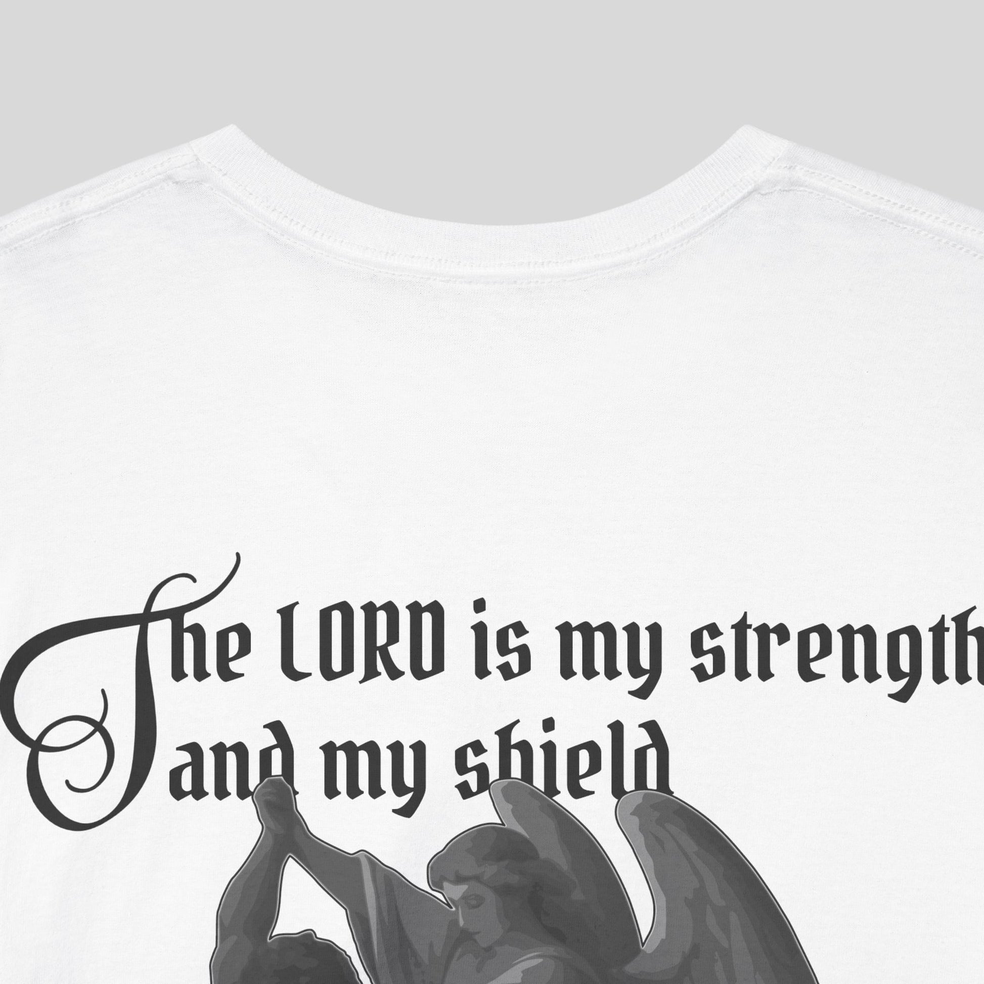 Strength and Shield - Men's T-Shirt (Light Edition)