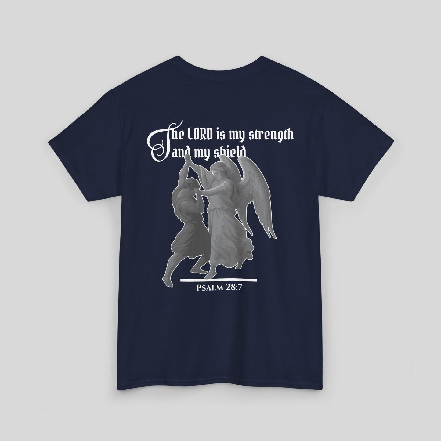 Strength and Shield - Men's T-Shirt (Dark Edition)