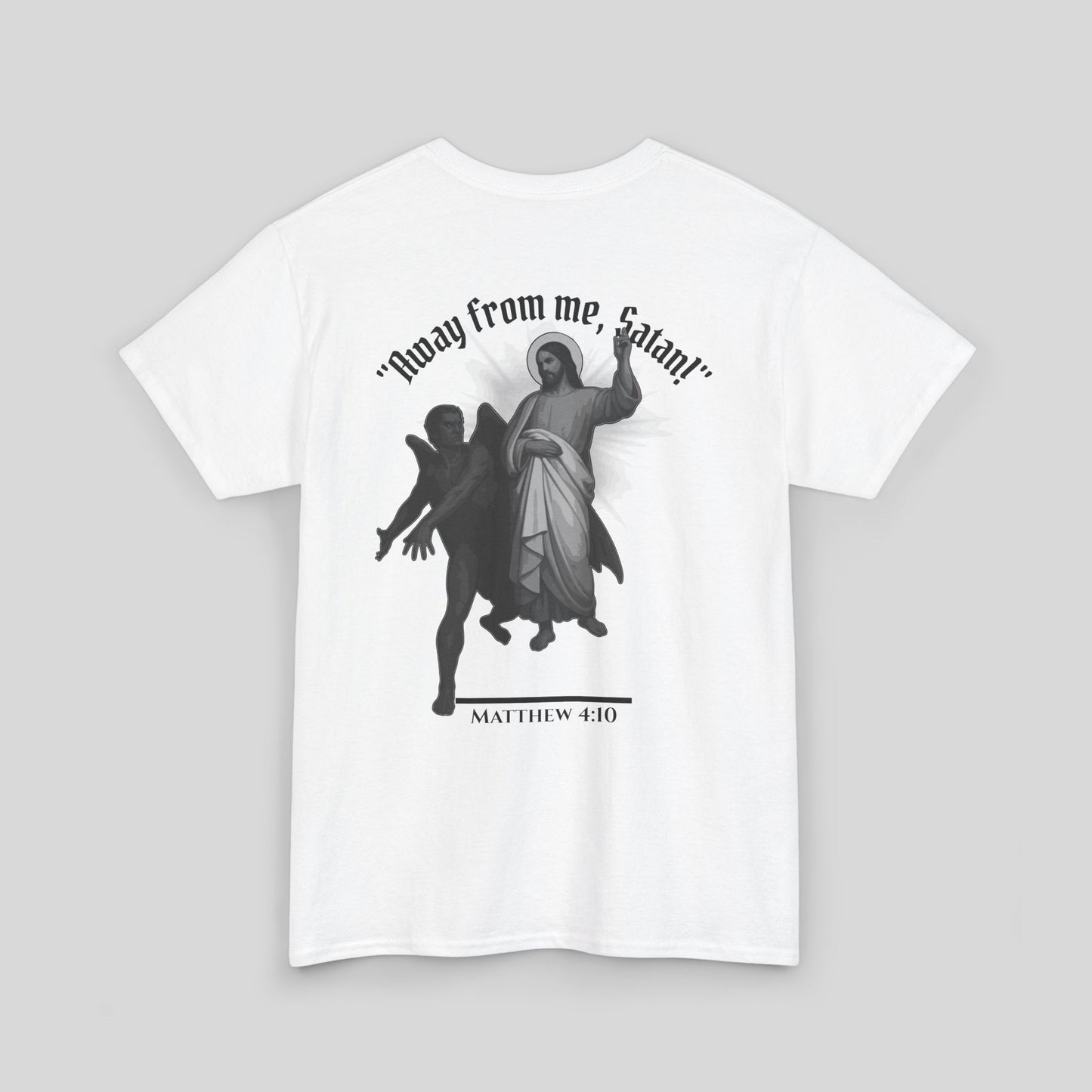 Temptation of Christ - Men's T-Shirt (Light Edition)