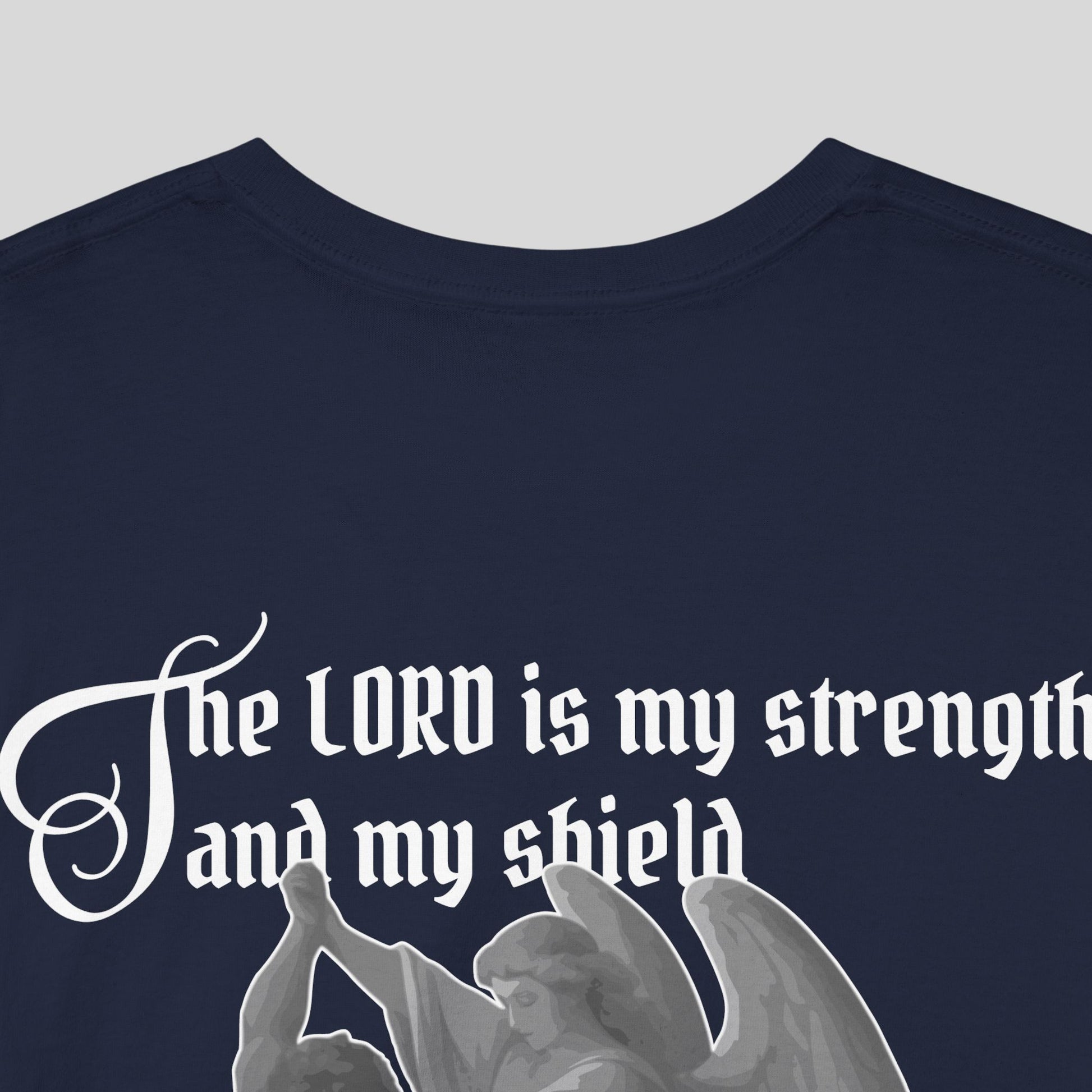 Strength and Shield - Men's T-Shirt (Dark Edition)