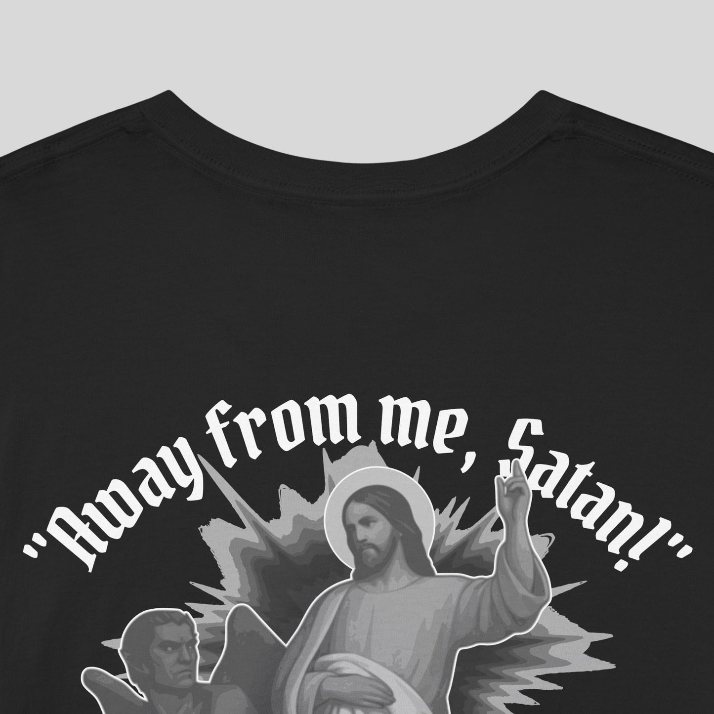 Temptation of Christ - Men's T-Shirt (Dark Edition)