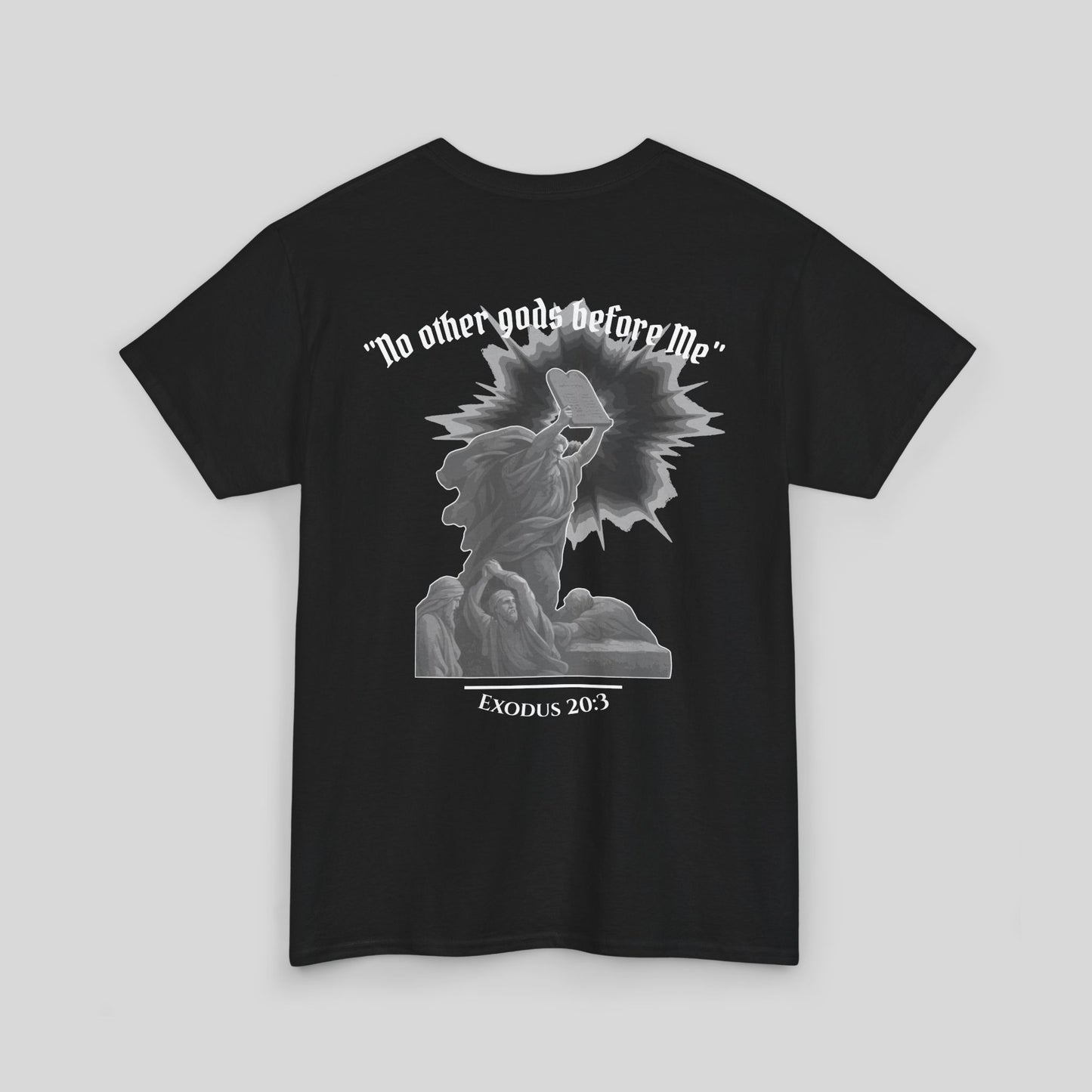 Moses Ten Commandments - Women's T-Shirt (Dark Edition)