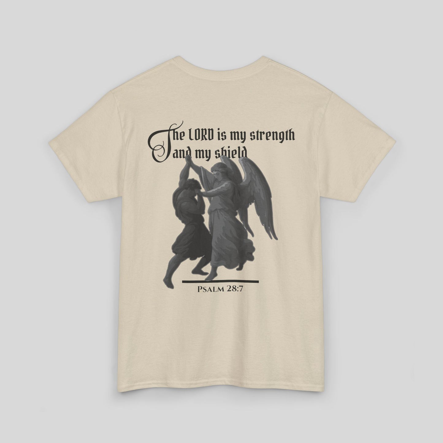 Strength and Shield - Men's T-Shirt (Light Edition)