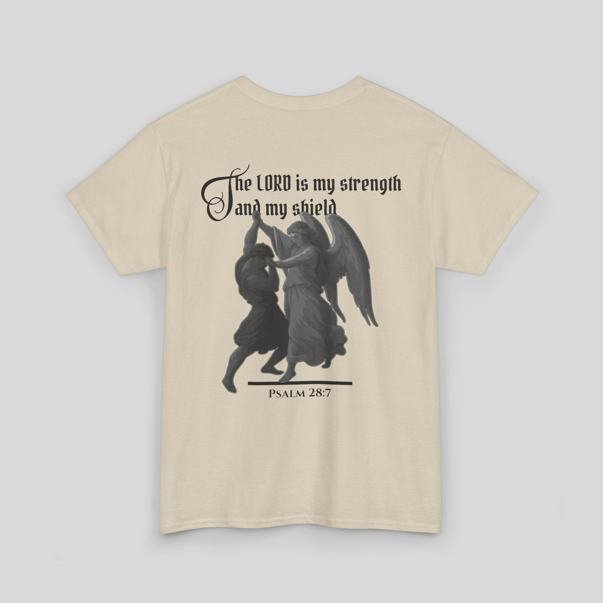 Strength and Shield - Men's T-Shirt (Light Edition)