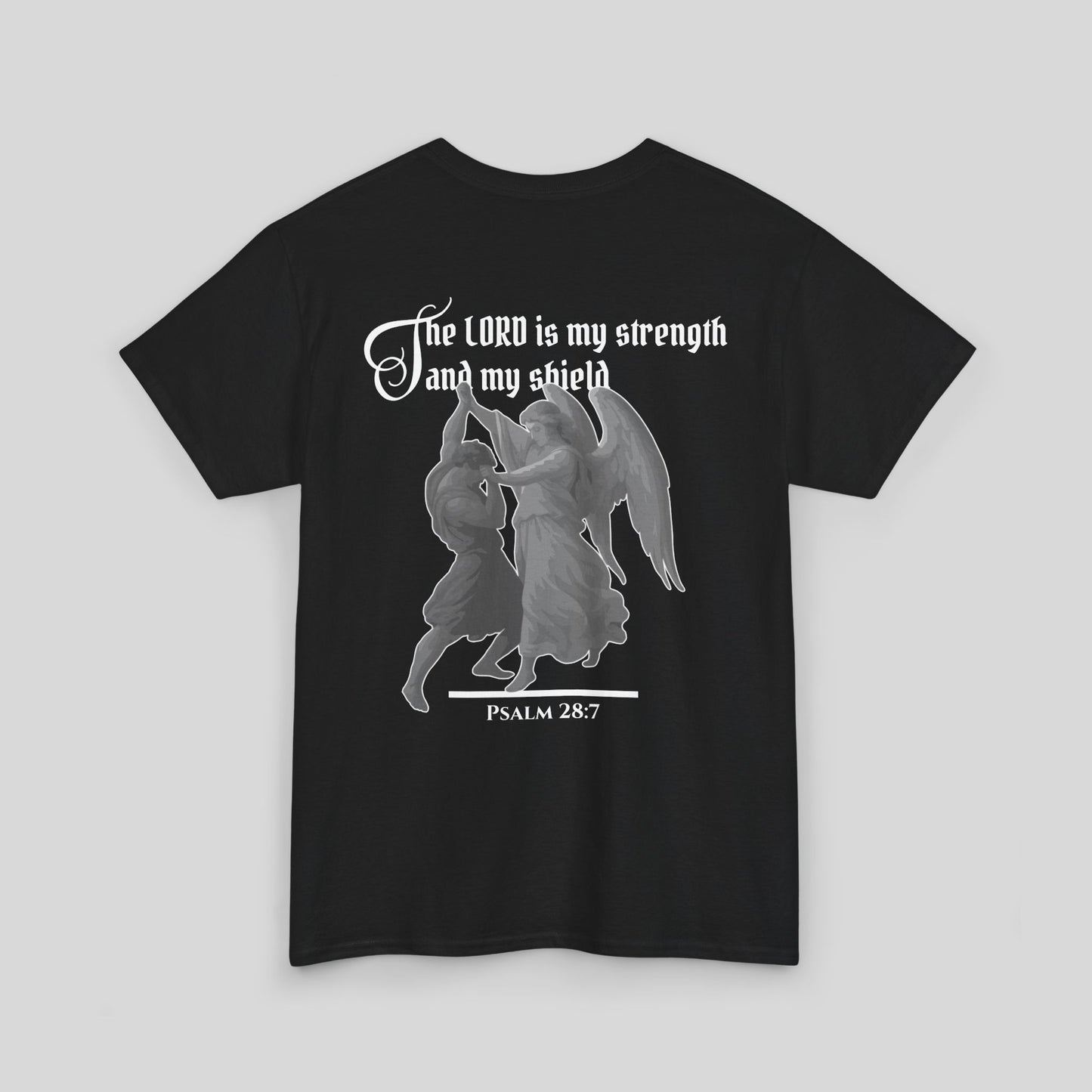 Strength and Shield - Men's T-Shirt (Dark Edition)