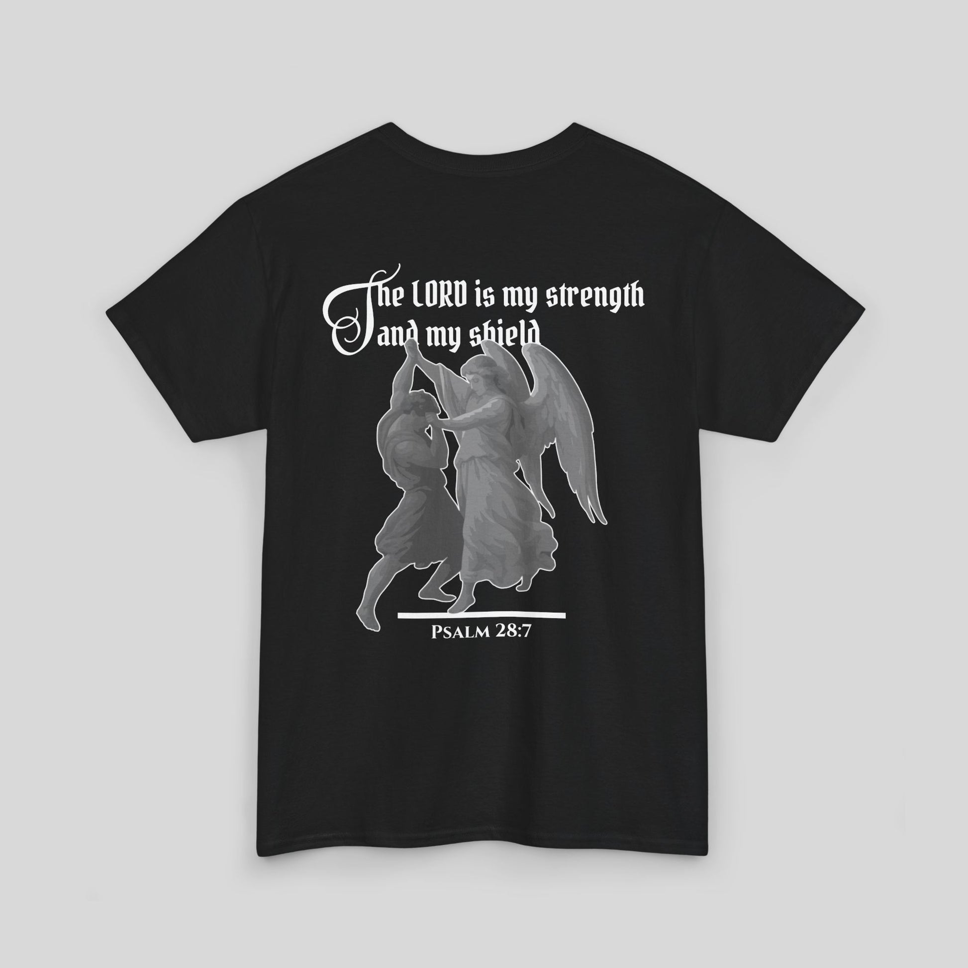 Strength and Shield - Men's T-Shirt (Dark Edition)