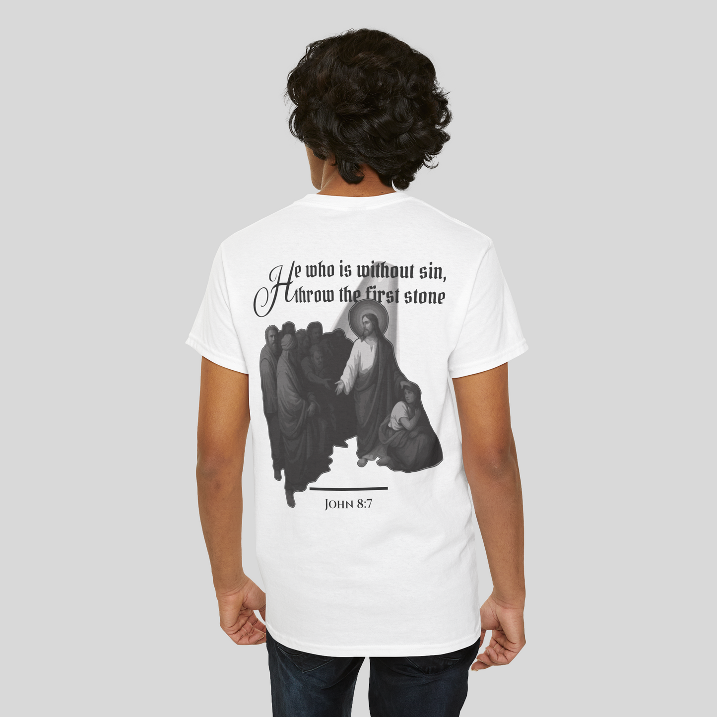 Without Sin - Men's T-Shirt (Light Edition) White