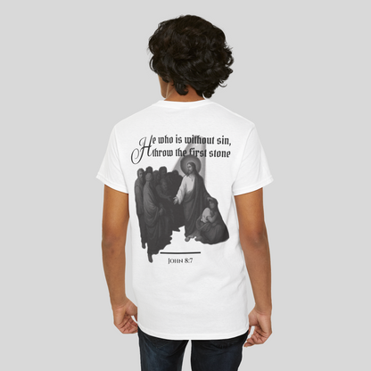 Without Sin - Men's T-Shirt (Light Edition) White