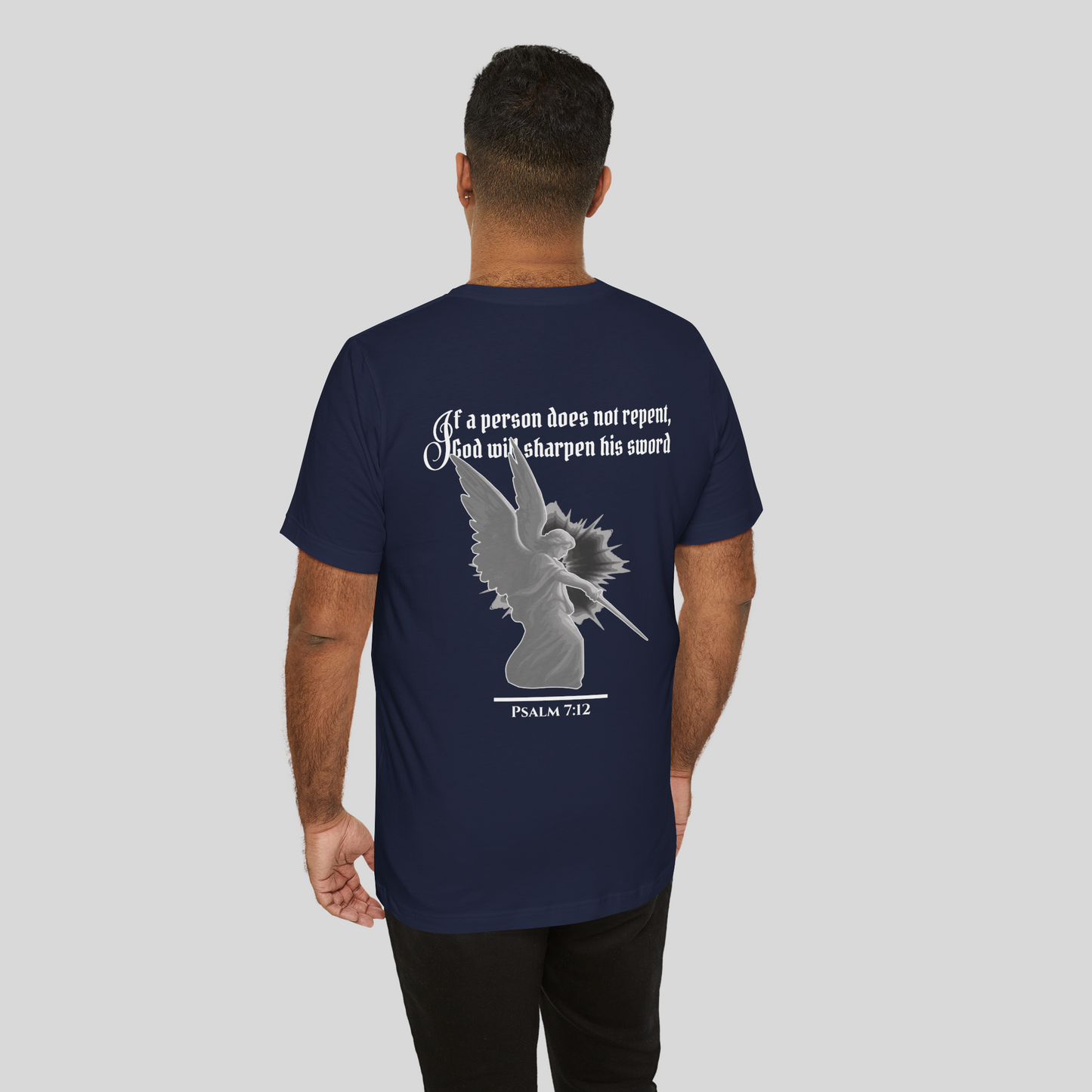 Righteous Judge - Men's T-Shirt (Dark Edition) Navy
