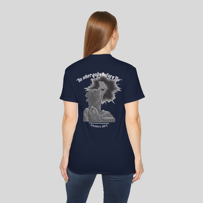 Moses Ten Commandments - Women's T-Shirt (Dark Edition) Navy