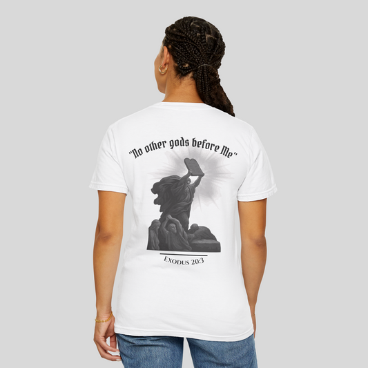 Moses Ten Commandments - Women's T-Shirt (Light Edition) White