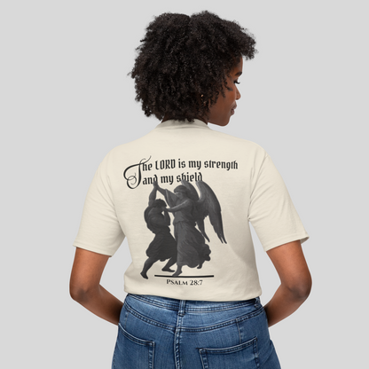 Strength and Shield - Women's T-Shirt (Light Edition) Beige