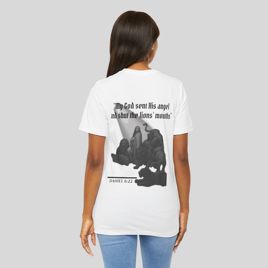Daniel in the Lions’ Den - Women's T-Shirt (Light Edition) White