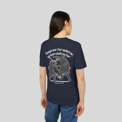 David vs Goliath - Women's T-Shirt (Dark Edition) Navy