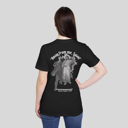 Temptation of Christ - Women's T-Shirt (Dark Edition) Black