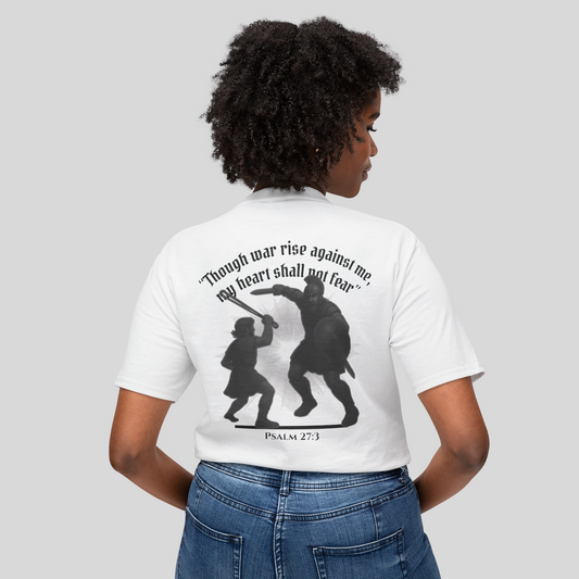 David vs Goliath - Women's T-Shirt (Light Edition) White