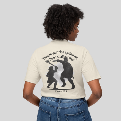 David vs Goliath - Women's T-Shirt (Light Edition) Beige