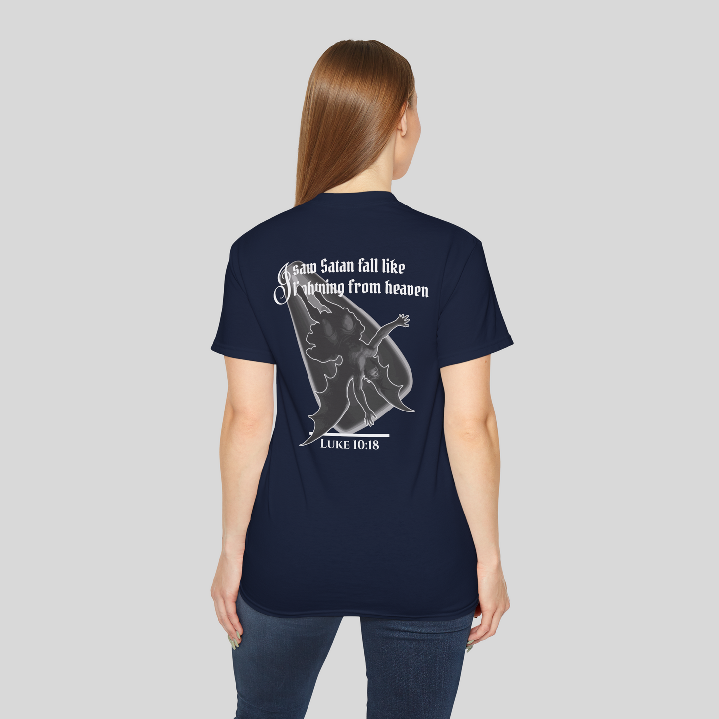 The Fallen Angel – Women’s T-Shirt (Dark Edition) Navy