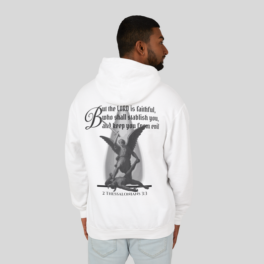Defender of Faith - Men's Hoodie (Light Edition) White