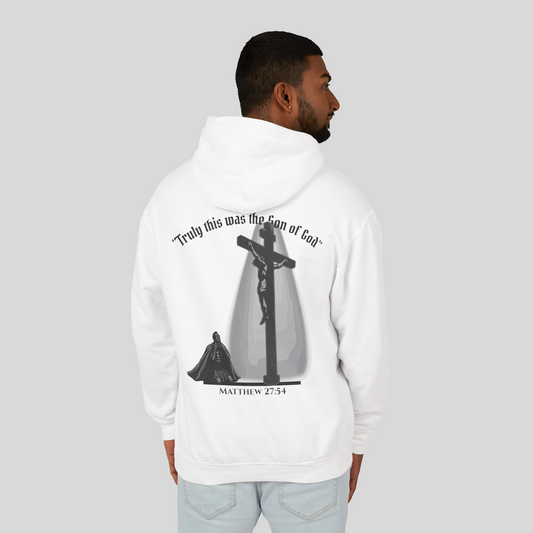 Truly Son of God - Men´s Hoodie (Light Edition) White