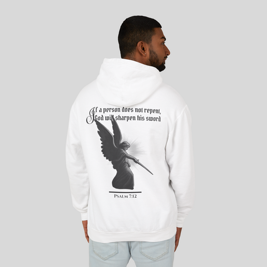 Righteous Judge - Men's Hoodie (Light Edition) White