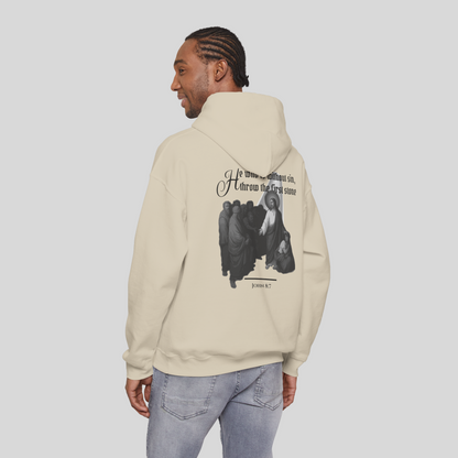 Without Sin - Men's Hoodie (Light Edition) Beige