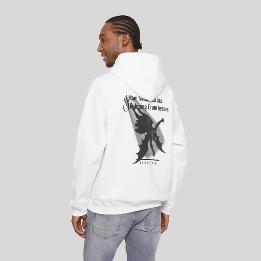 The Fallen Angel - Men's Hoodie (Light Edition) White