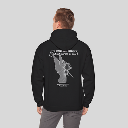 Righteous Judge - Men's Hoodie (Dark Edition) Black