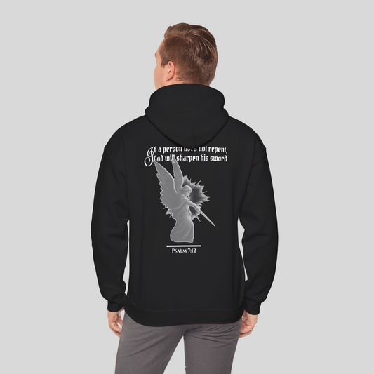 Righteous Judge - Men's Hoodie (Dark Edition) Black