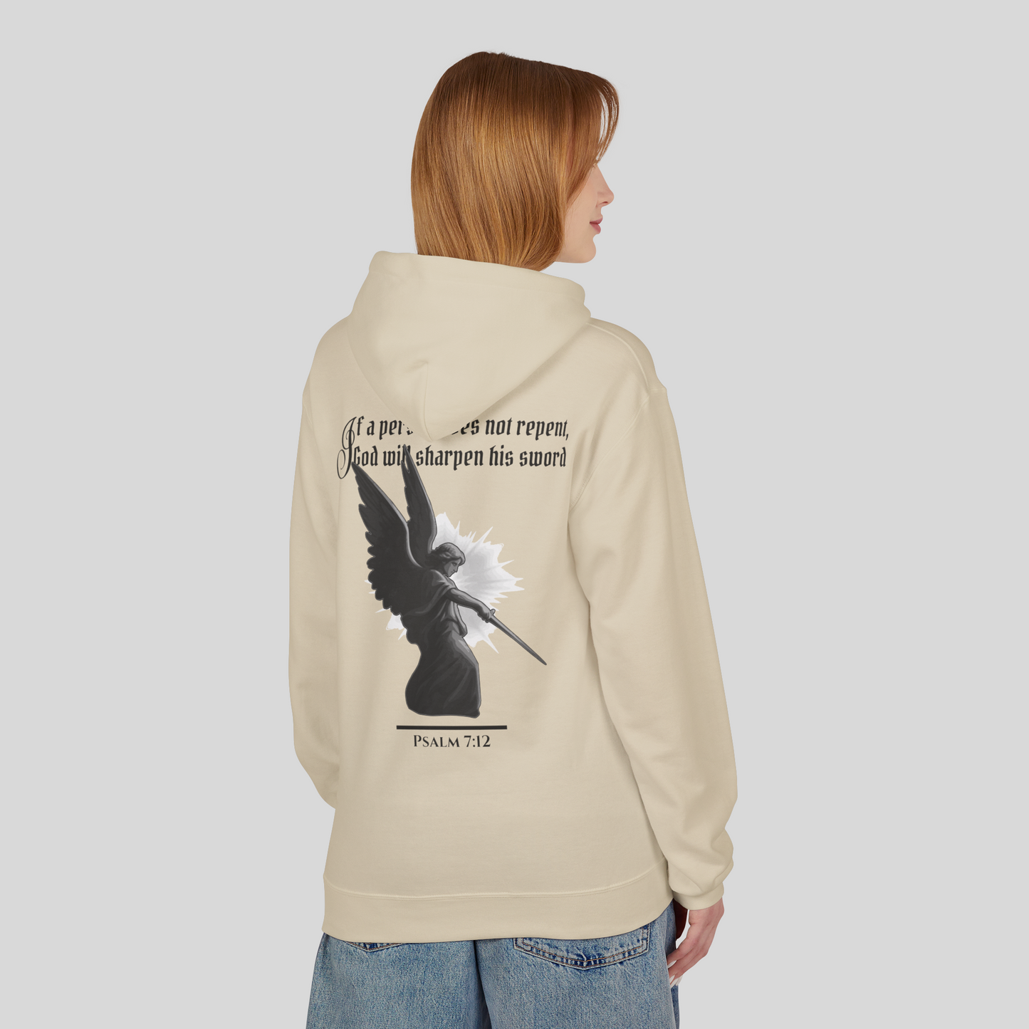 Righteous Judge - Women's Hoodie (Light Edition) Beige