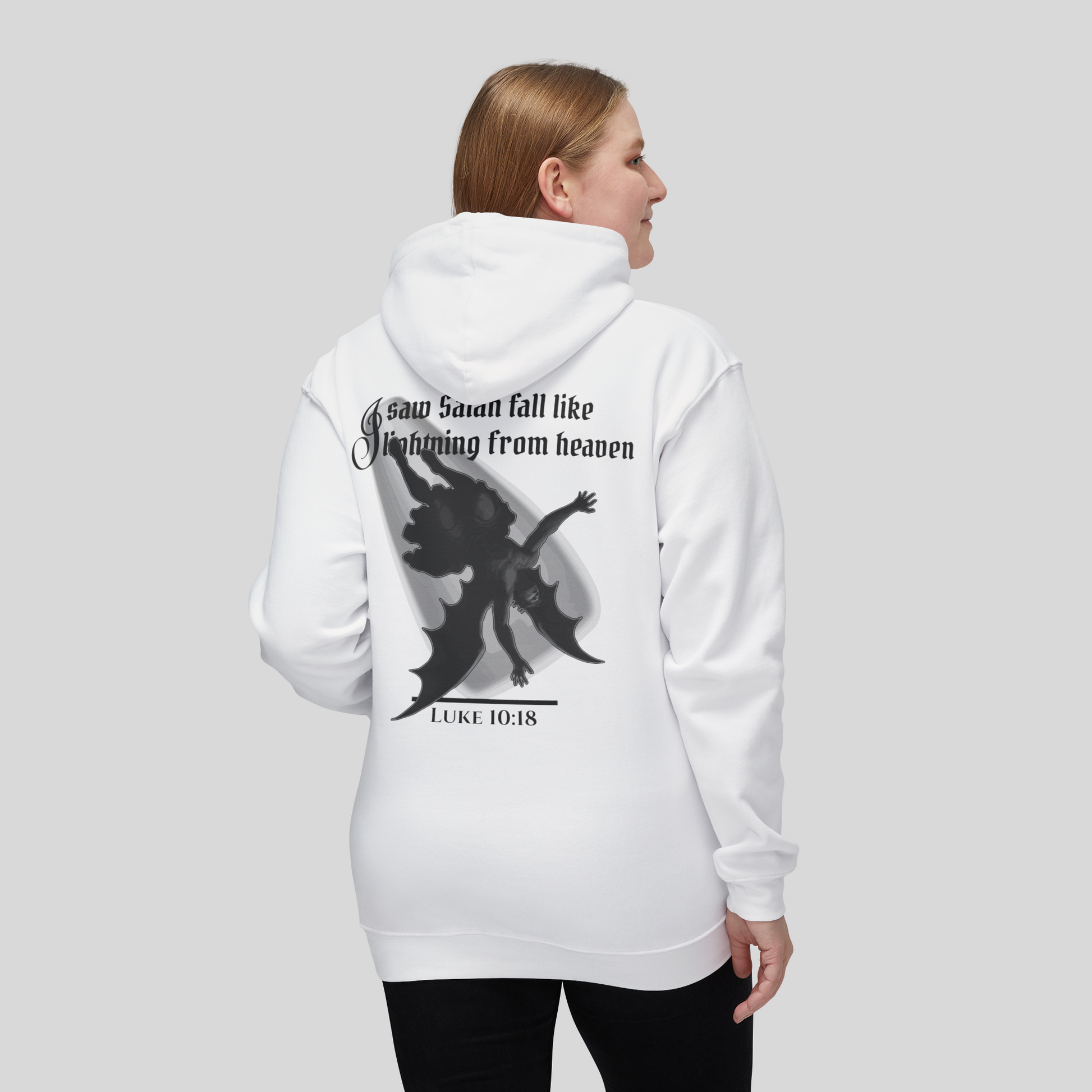The Fallen Angel - Women's Hoodie (Light Edition) White