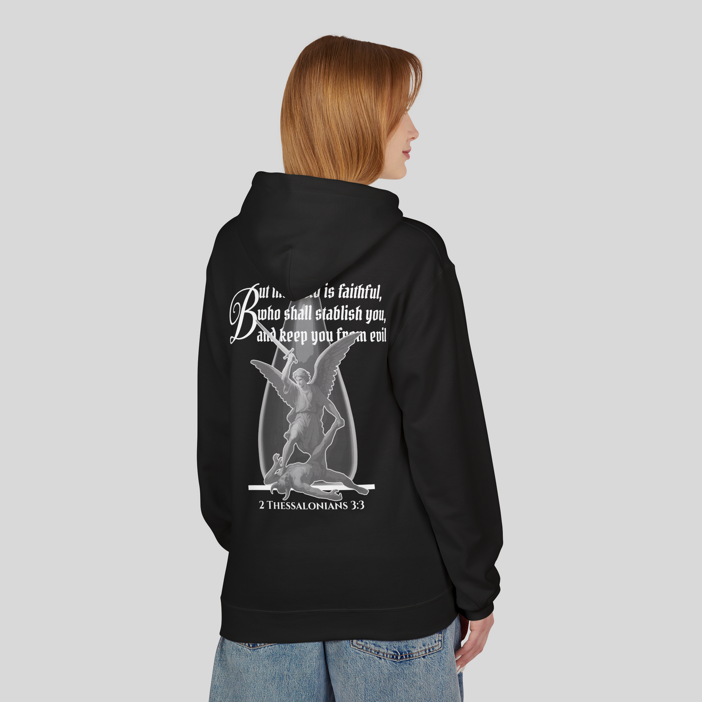 Defender of Faith - Women's Hoodie (Dark Edition) Black