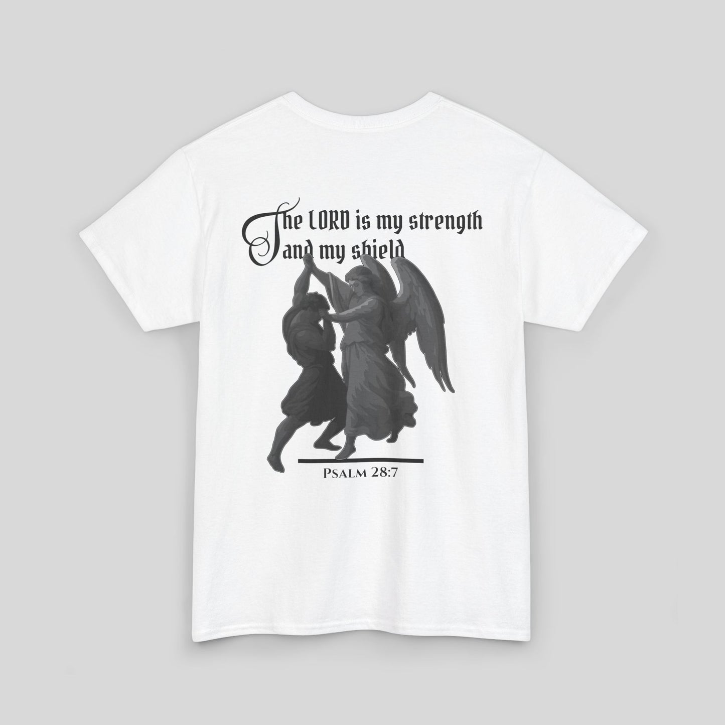 Strength and Shield - Men's T-Shirt (Light Edition)