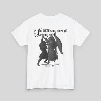 Strength and Shield - Men's T-Shirt (Light Edition)