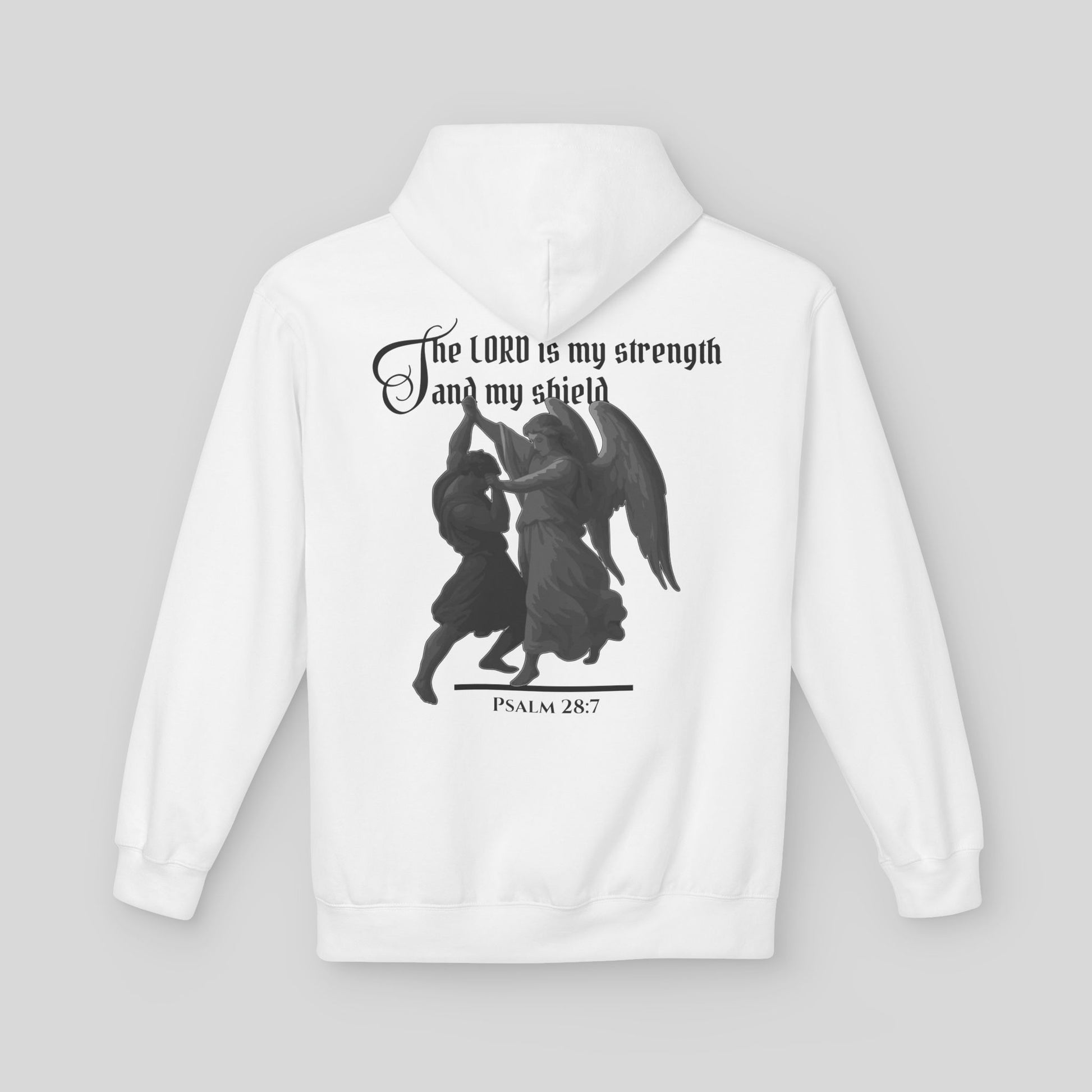 Strength and Shield - Men's Hoodie (Light Edition)
