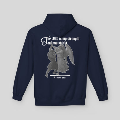 Strength and Shield - Women's Hoodie (Dark Edition)