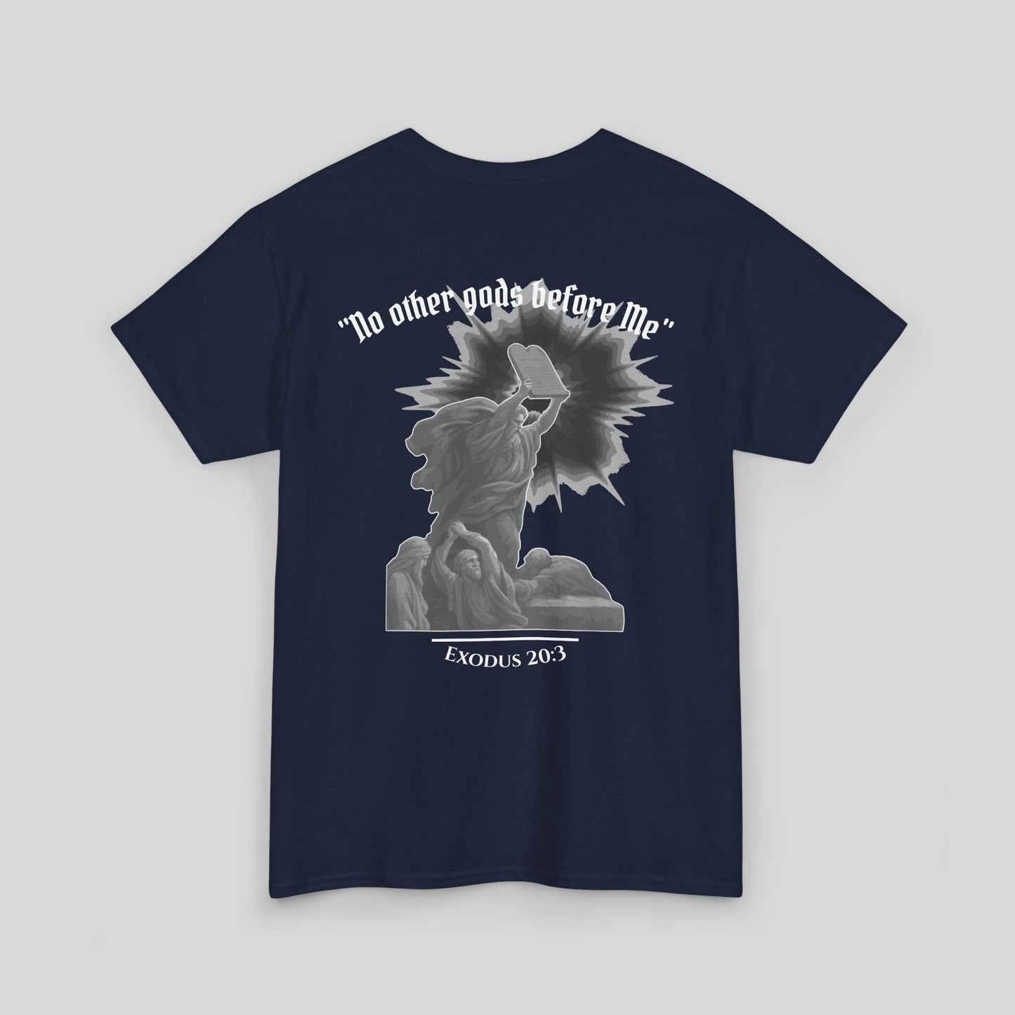 Moses Ten Commandments - Women's T-Shirt (Dark Edition)