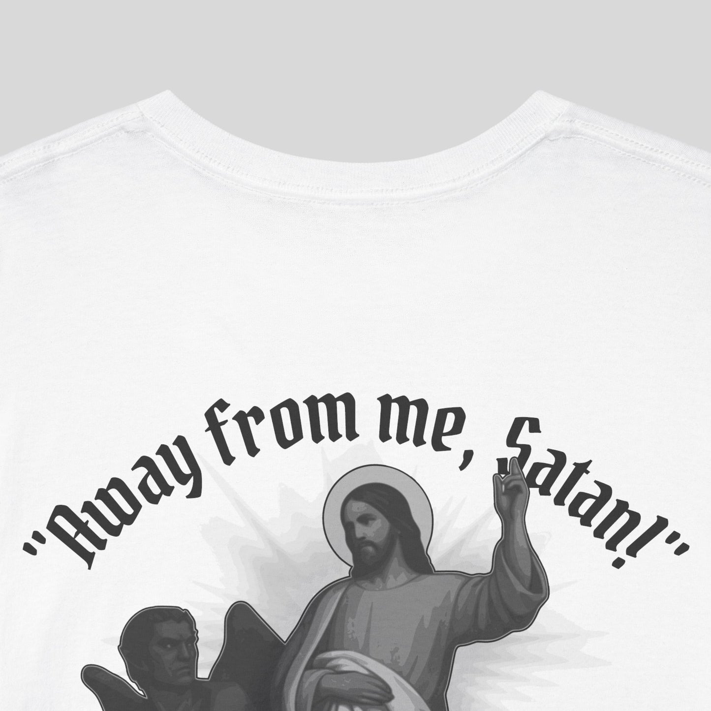 Temptation of Christ - Men's T-Shirt (Light Edition)