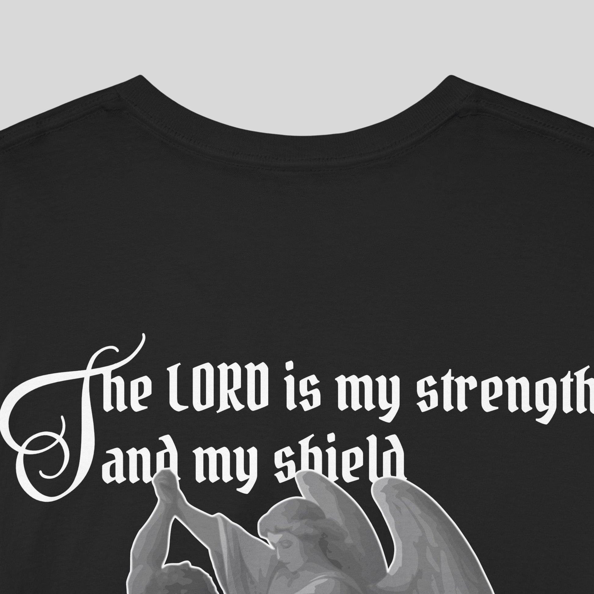 Strength and Shield - Men's T-Shirt (Dark Edition)