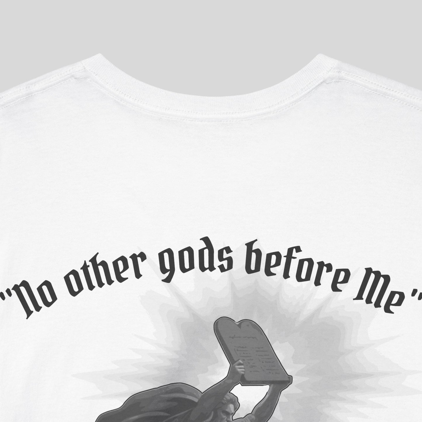 Moses Ten Commandments - Men's T-Shirt (Light Edition)