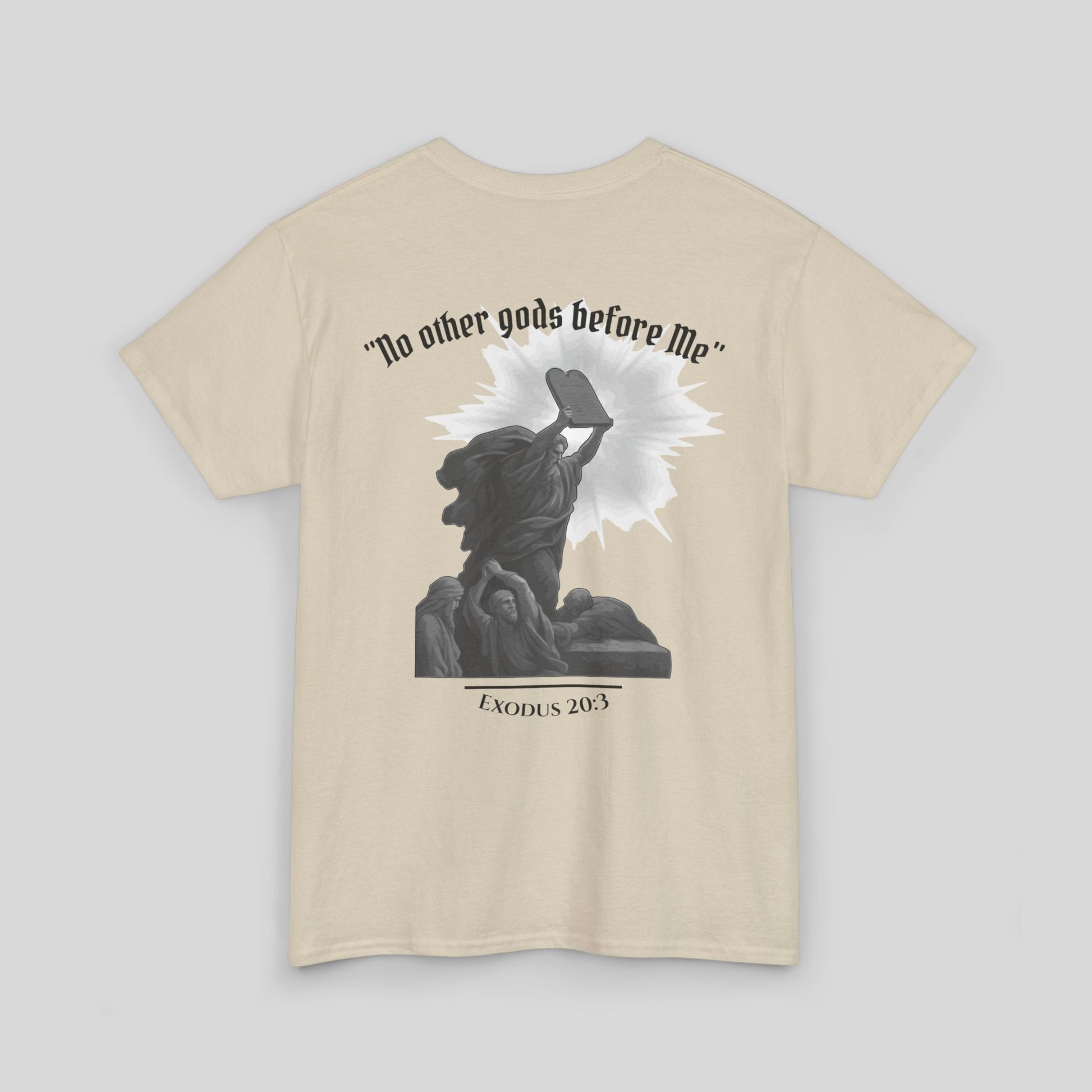 Moses Ten Commandments - Men's T-Shirt (Light Edition)