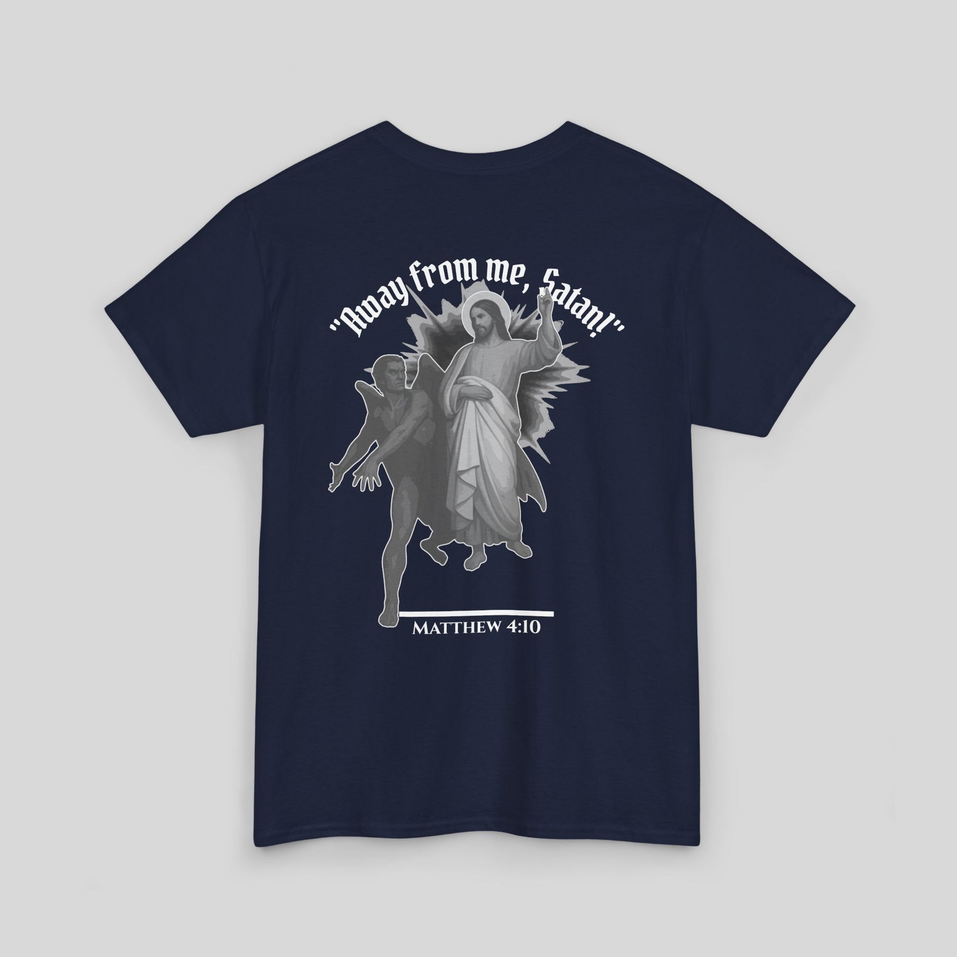 Temptation of Christ - Men's T-Shirt (Dark Edition)