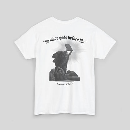 Moses Ten Commandments - Men's T-Shirt (Light Edition)